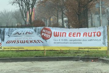 Autowas Elburg doet voor het eerst mee met de WinterWasWeken