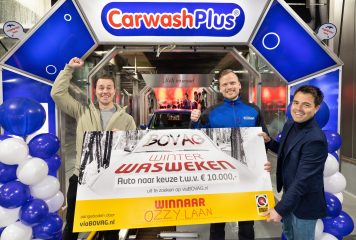 Klant CarwashPlus Haarlem wint hoofdprijs WinterWasWeken